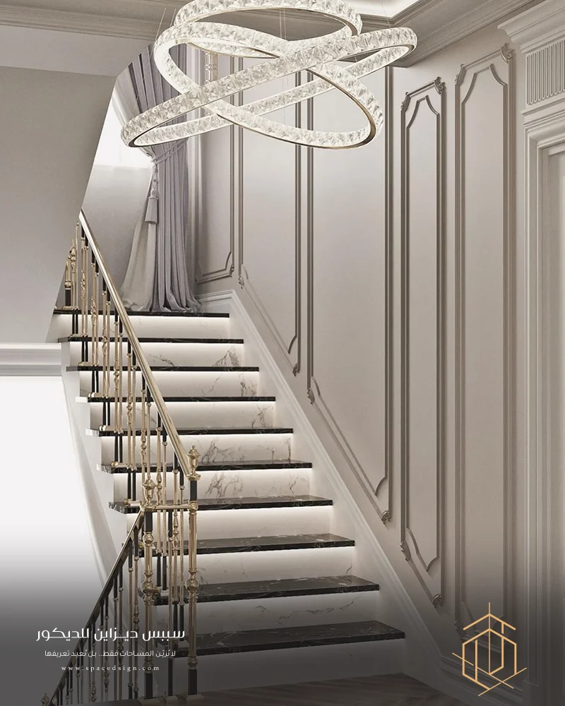 تصميم ديكورات للدرج