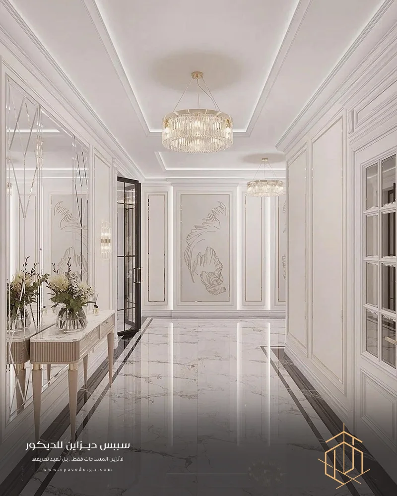 تصميم وتنفيذ ديكور مداخل