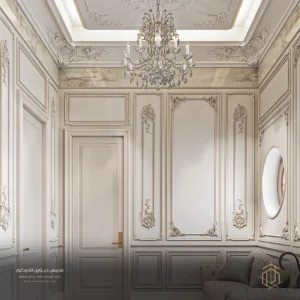 التصميم الداخلي - تنفيذ ديكورات صالة شمال الرياض