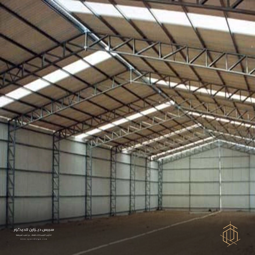 بناء مستودعات هناجر