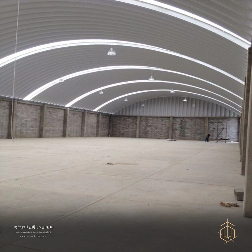 بناء مستودع هنجر