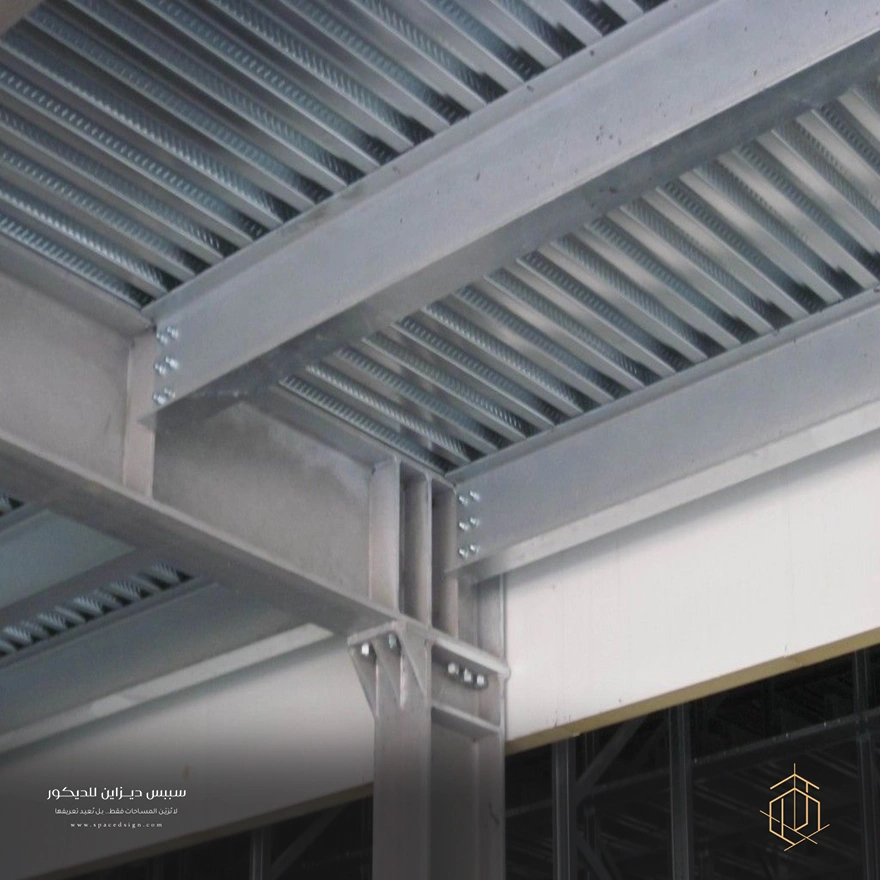 تصميم هناجر حديد