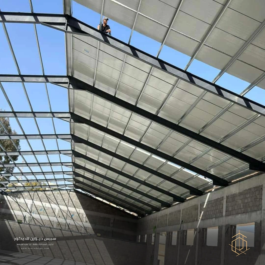 بناء مستودع هنجر