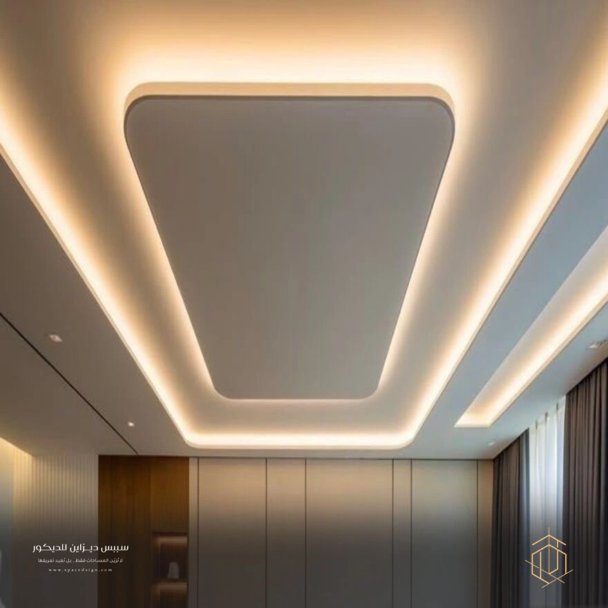 تصميم إضاءة أسقف الرياض