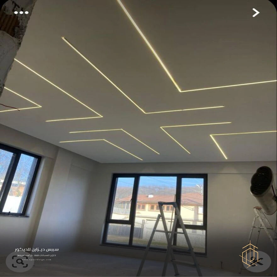 ديكور إضاءة مودرن الرياض