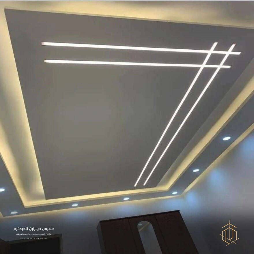 تركيب إضاءة سقف جبس الرياض